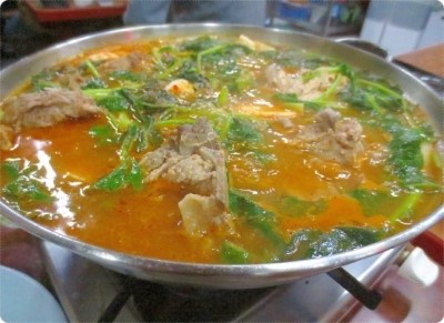 결국 오늘, 감자탕 이미지
