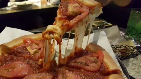 시카고피자 이미지