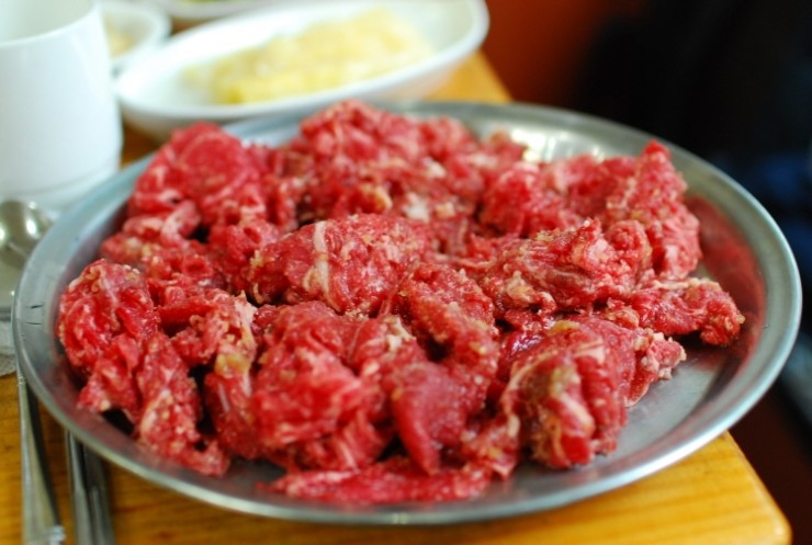 시장불고기 이미지