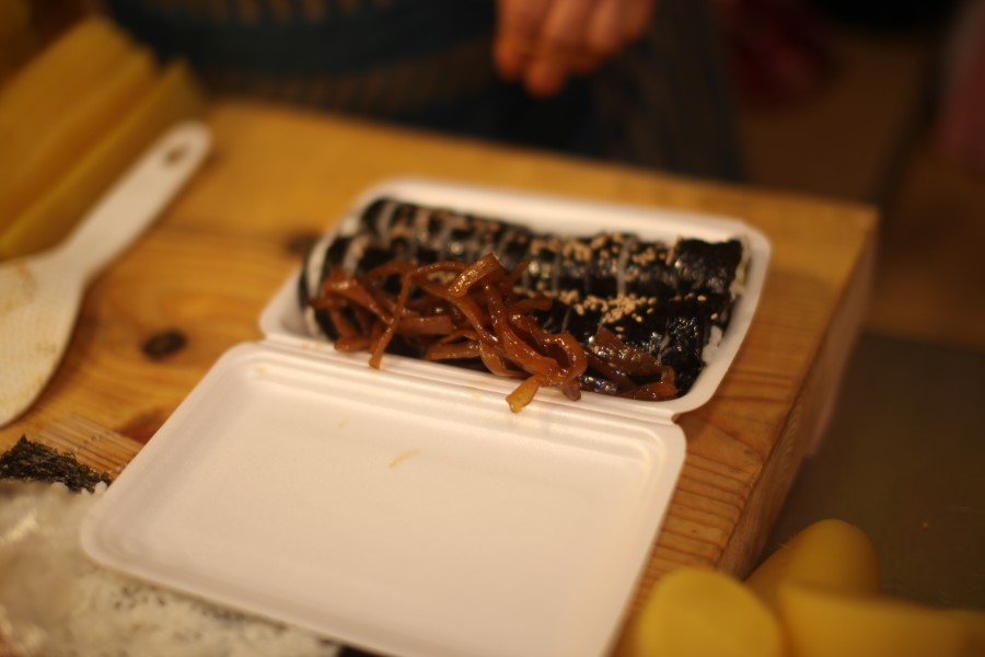 시장김밥 이미지