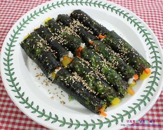 마약꼬마김밥 이미지