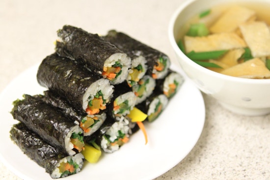 여기, 김밥 이미지