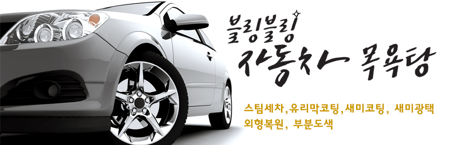 블링블링스팀세차 이미지