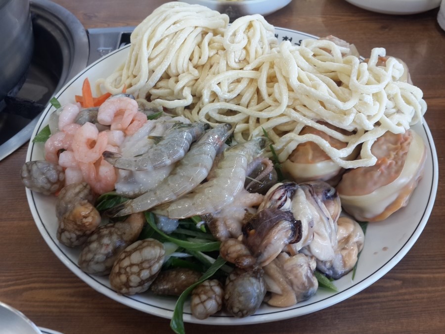 백청우칼국수 이미지