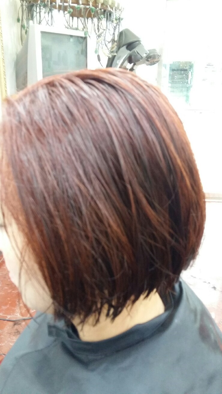 컷앤펌 미용실 이미지