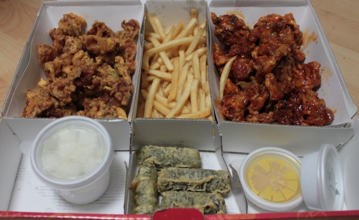 깻잎치킨 이미지
