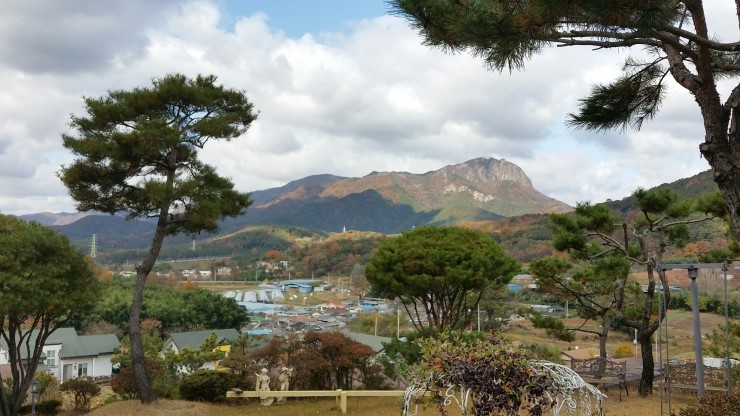 정상 조망권 이미지