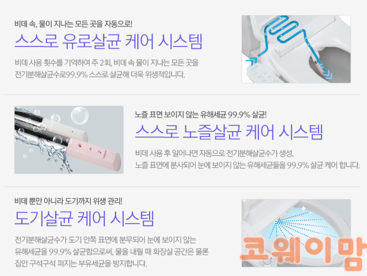 코웨이 공식판매 이미지