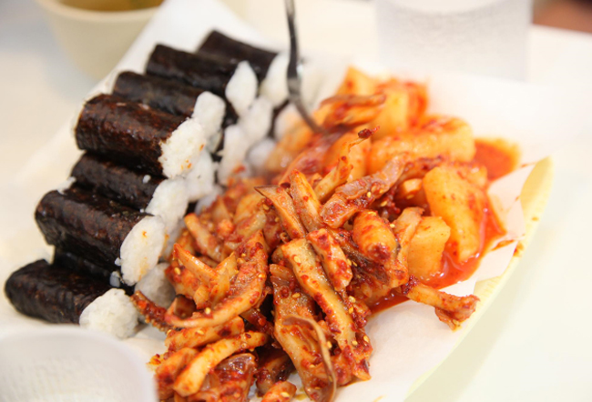 명동먹거리 이미지