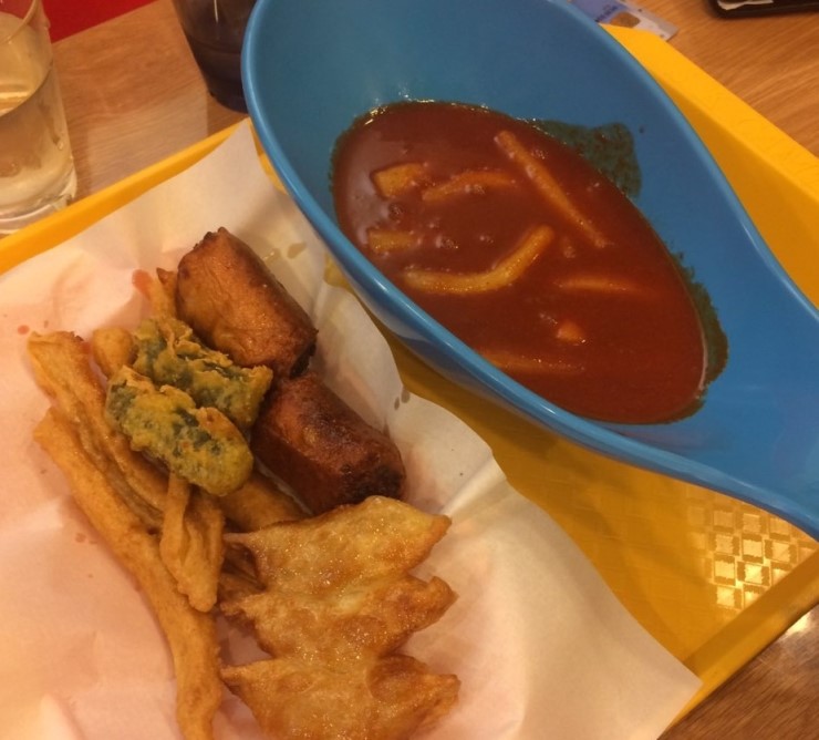 신전컵떡볶이 이미지