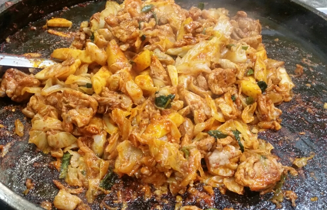 철판닭갈비 이미지