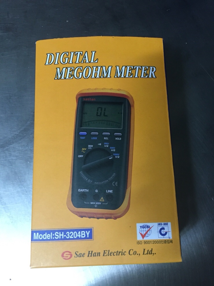 DIGITAL MEGOHM METER SH3204BY 네이버 블로그
