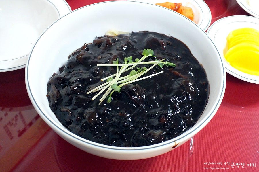 옛날짜장 이미지
