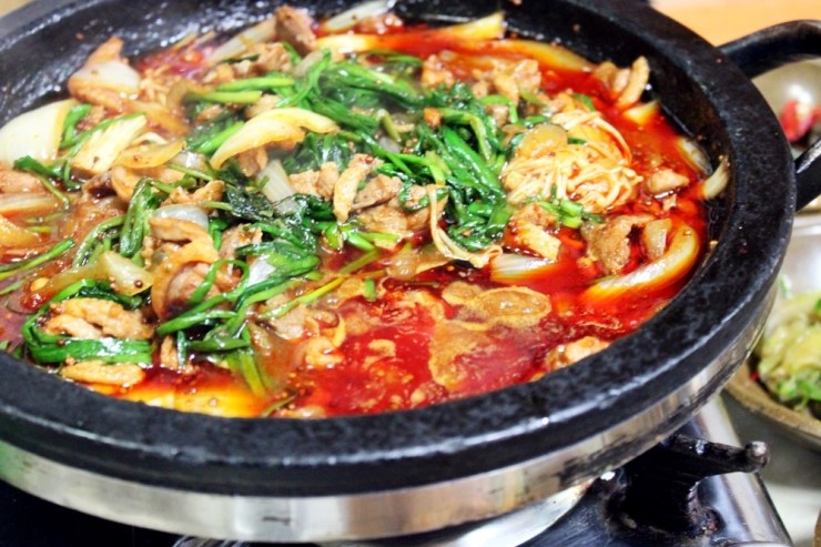 오리불고기 이미지
