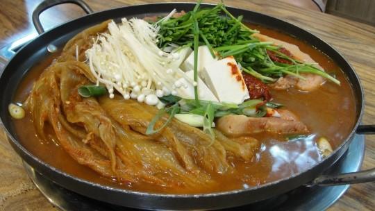 옛날김치찌개랑부대랑 이미지