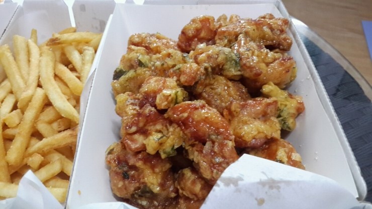 깻잎치킨 이미지