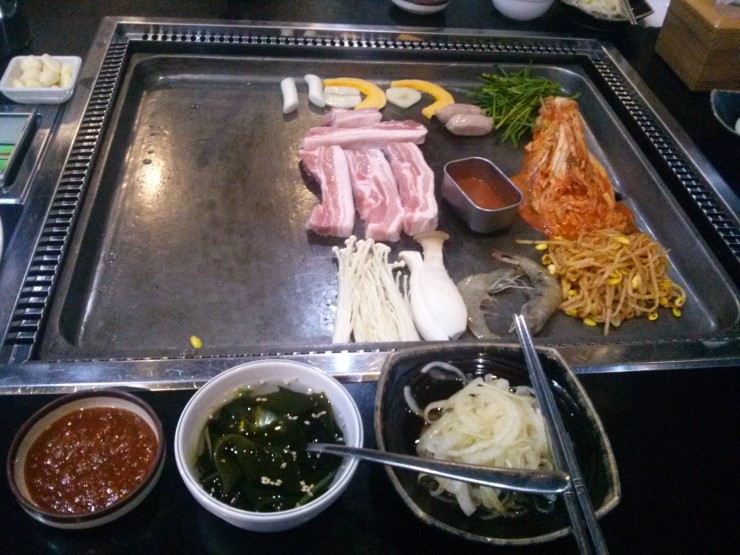 왕돌판삼겹살 이미지