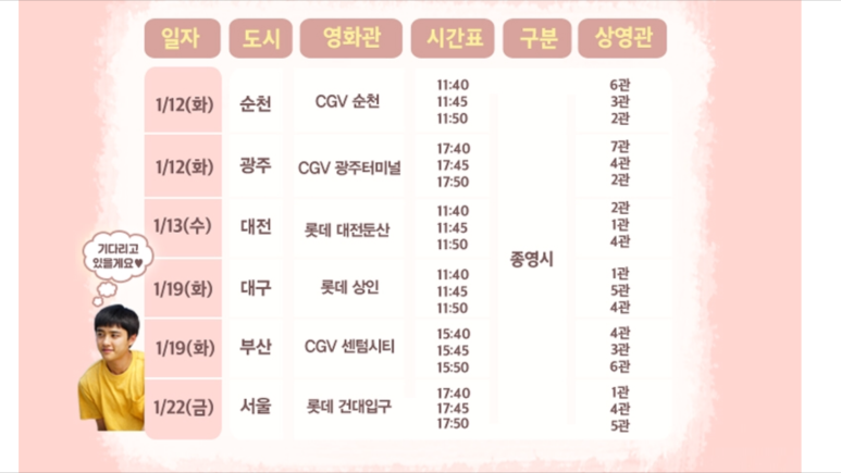 CGV 광주터미널 6관 이미지