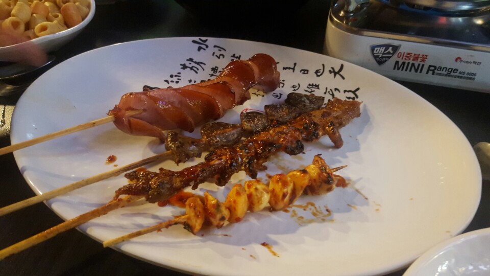 숯불직화꼬치 이미지