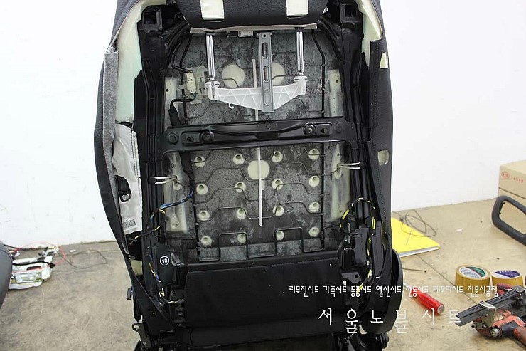 bmw520d 럼버서포트 작업 : 네이버 블로그 Bmw520D 럼버서포트 작업 : 네이버 블로그