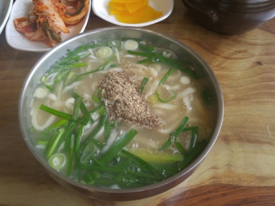 스마일칼국수 이미지
