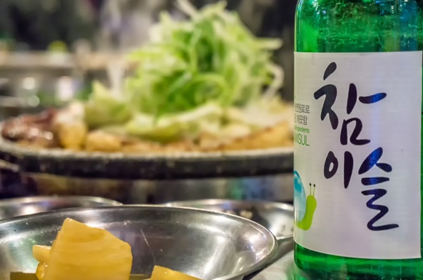 소주한잔 이미지