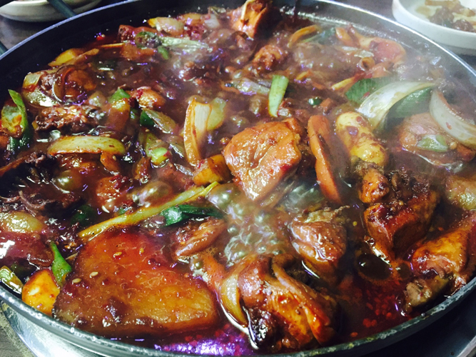 찜닭하회마을 이미지