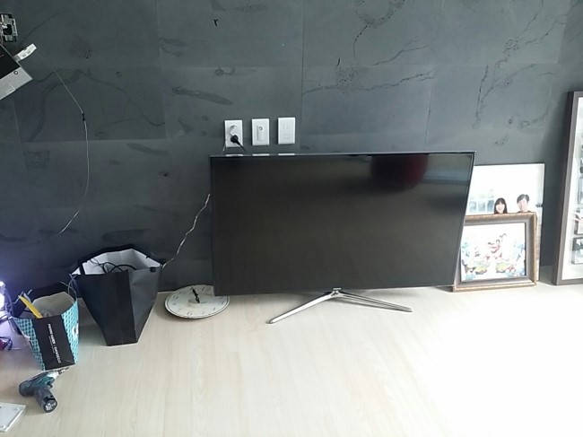 벽걸이티브이tv티비방문설치셋톱 이미지