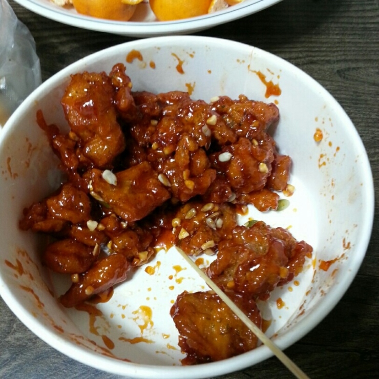달콤한닭강정 이미지
