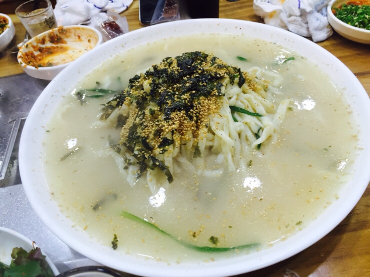 막창칼국수 이미지