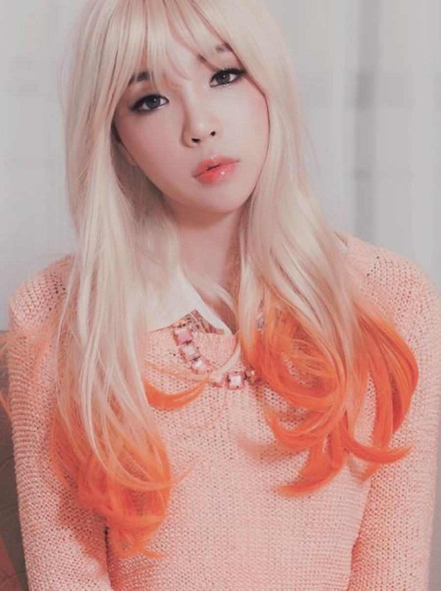 컬러링헤어 이미지