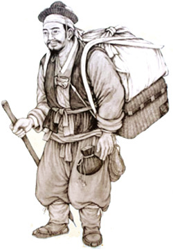 호랑이보부상 이미지
