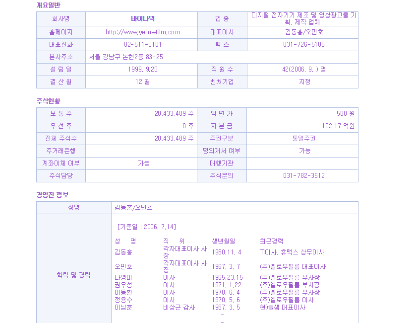 (주)모린스 이미지