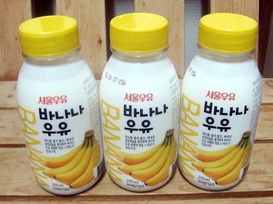 바나나우유 이미지