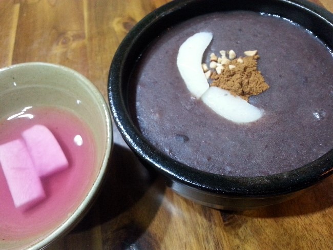 이조팥빙수 이미지