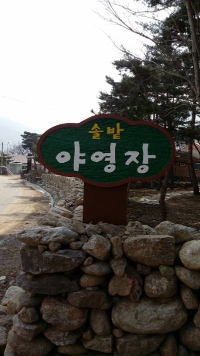 솔밭야영장 이미지