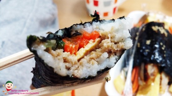 빠샥꼬리김밥 이미지