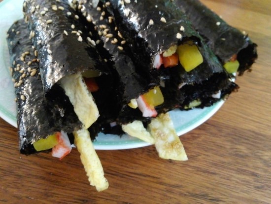 꼬다리꼬마김밥 이미지