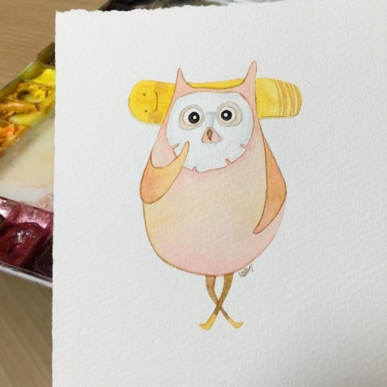 수채화 피부관리 이미지