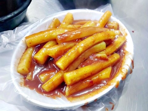 여기;떡볶이 이미지