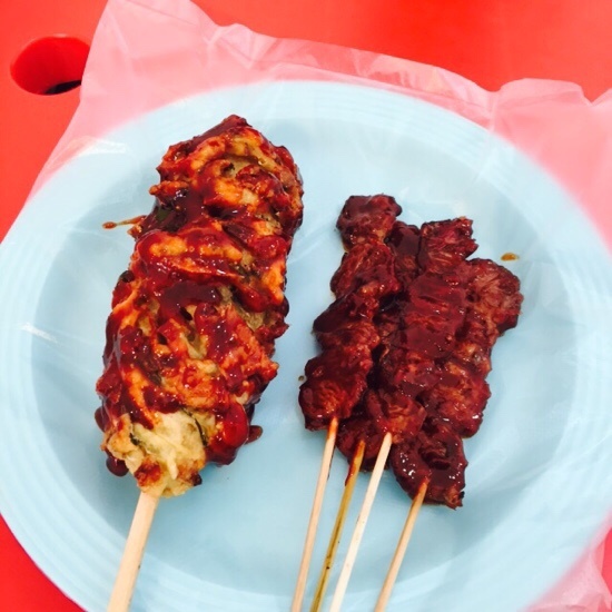 불타는닭꼬치 이미지