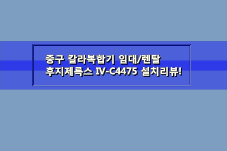 칼라렌탈 이미지