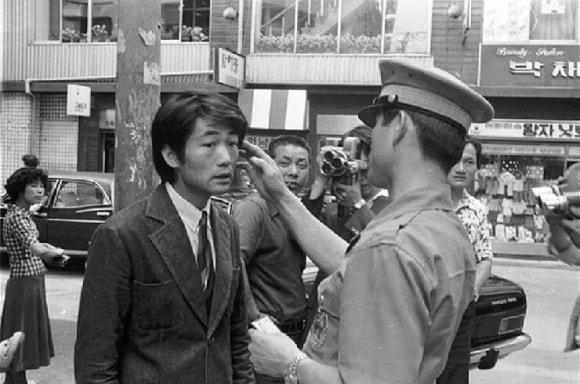 장발단속 이미지