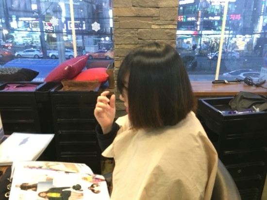 펌앤컬헤어 이미지