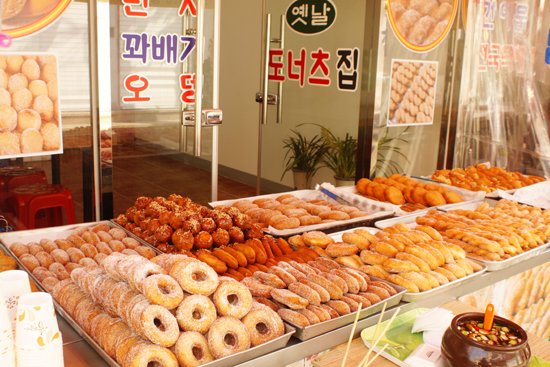 옛날도너츠 이미지
