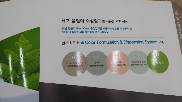 개나리벽지(주) 이미지