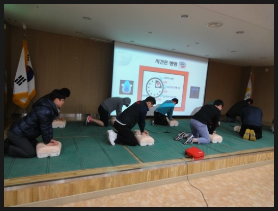 민방위교육장 이미지