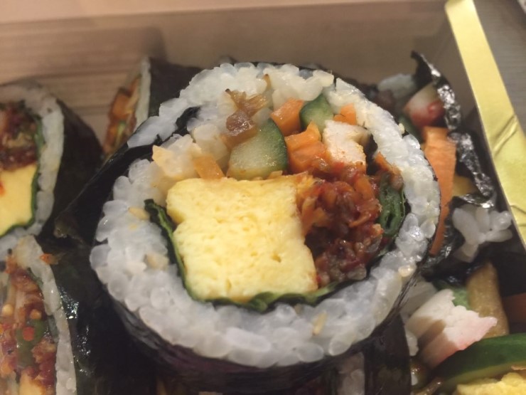 라면과김밥 이미지