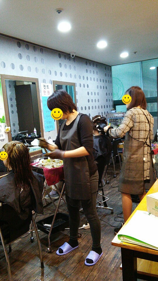 퀸즈헤나 염색 이미지