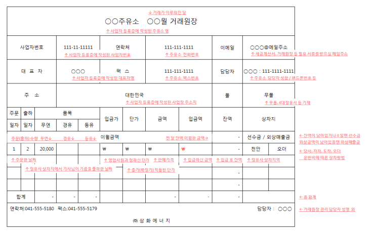 (주)삼화에너지 이미지